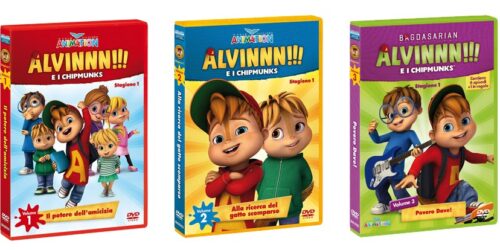 Alvinnn e i Chipmunks, la stagione 1 in tre Volumi DVD
