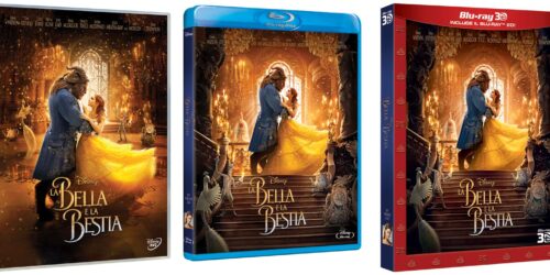 La Bella e la Bestia con Emma Watson e Dan Stevens in DVD, Blu-ray e BD3D con tanti Extra
