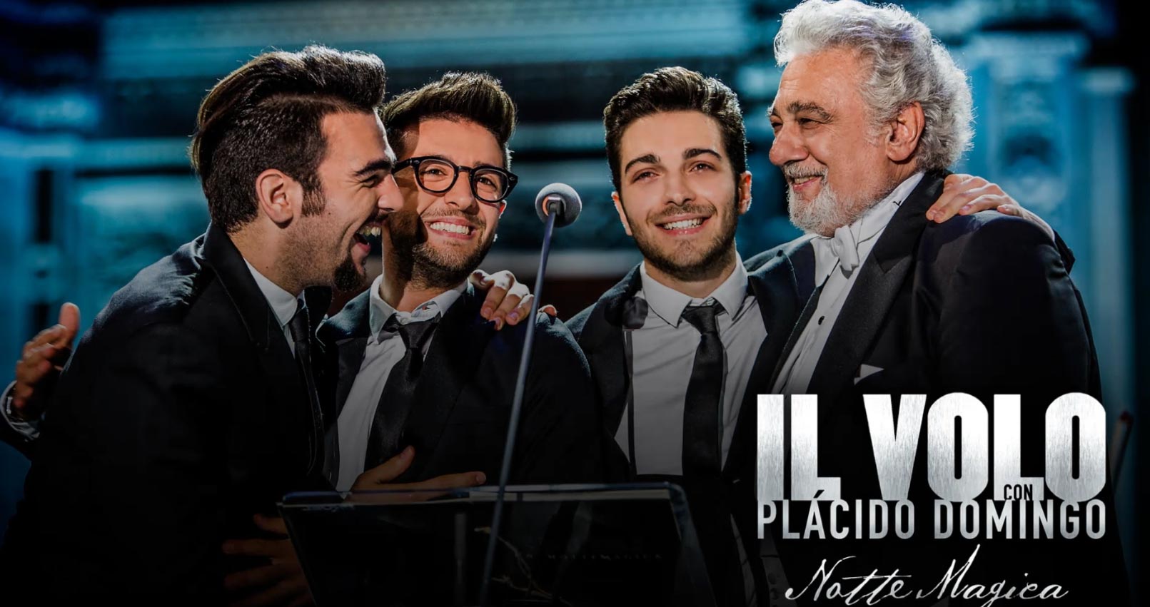 Il Volo con Plácido Domingo al Cinema