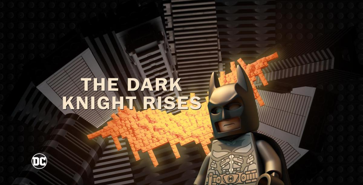 versione Lego  locandina digital blockbuster Warner Bros