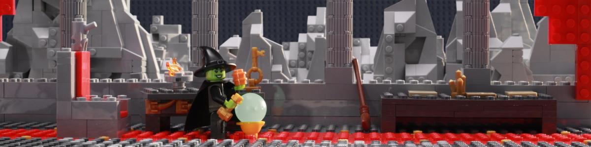 versione Lego  locandina digital blockbuster Warner Bros