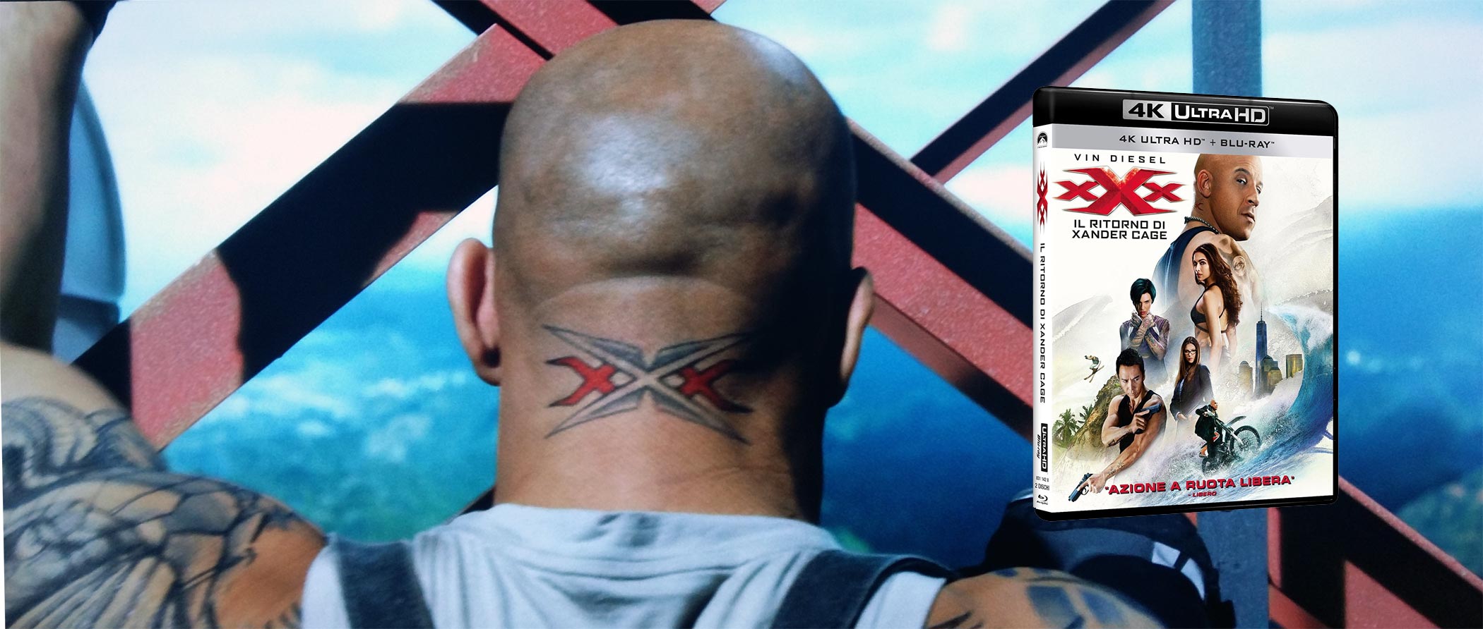 xXx: Il Ritorno di Xander Cage in Blu-ray 4k Ultra HD