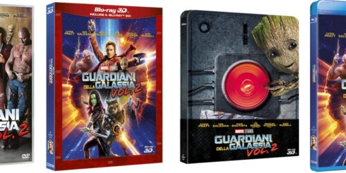 Guardiani della Galassia Vol. 2 in DVD, Blu-ray BD3D