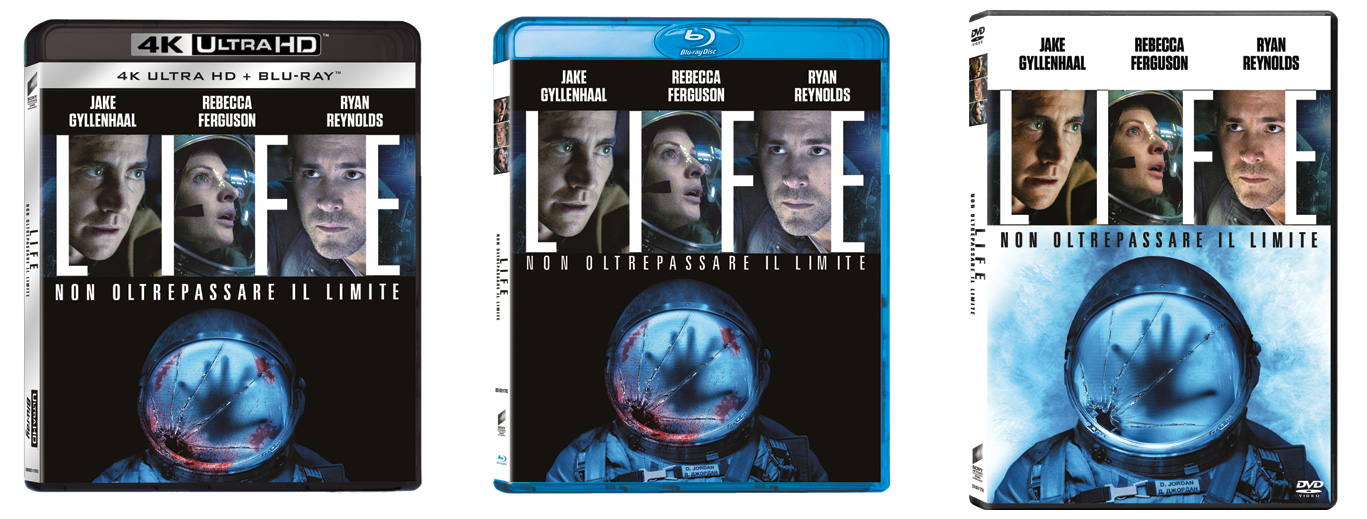 Life-Non oltrepassare il limite in DVD, Blu-ray, 4k UltraHD