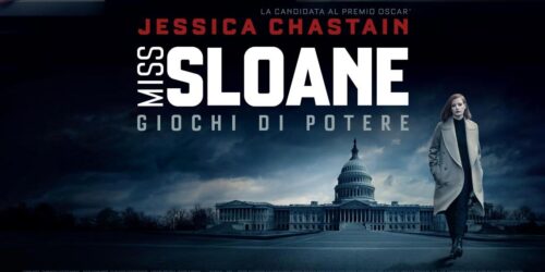 Miss Sloane con Jessica Chastain su Amazon Prrime Video