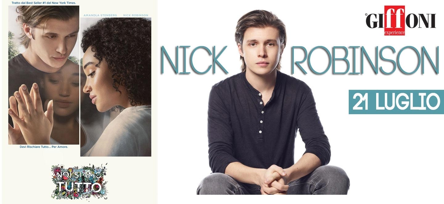 Nick Robinson a Giffoni