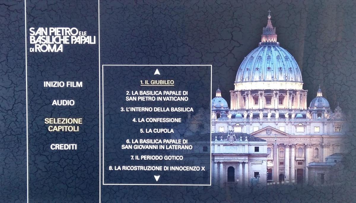 San Pietro e le Basiliche Papali di Roma in Blu-ray 4k Ultra HD