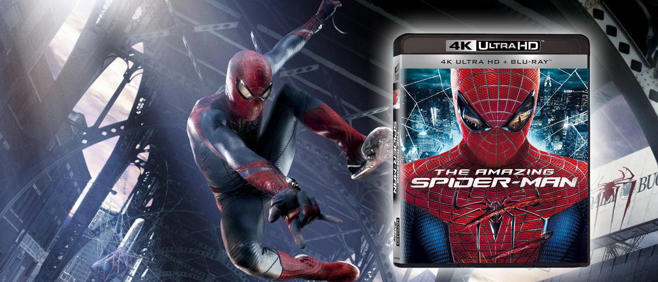 The Amazing Spider-Man in Blu-ray 4k Ultra HD