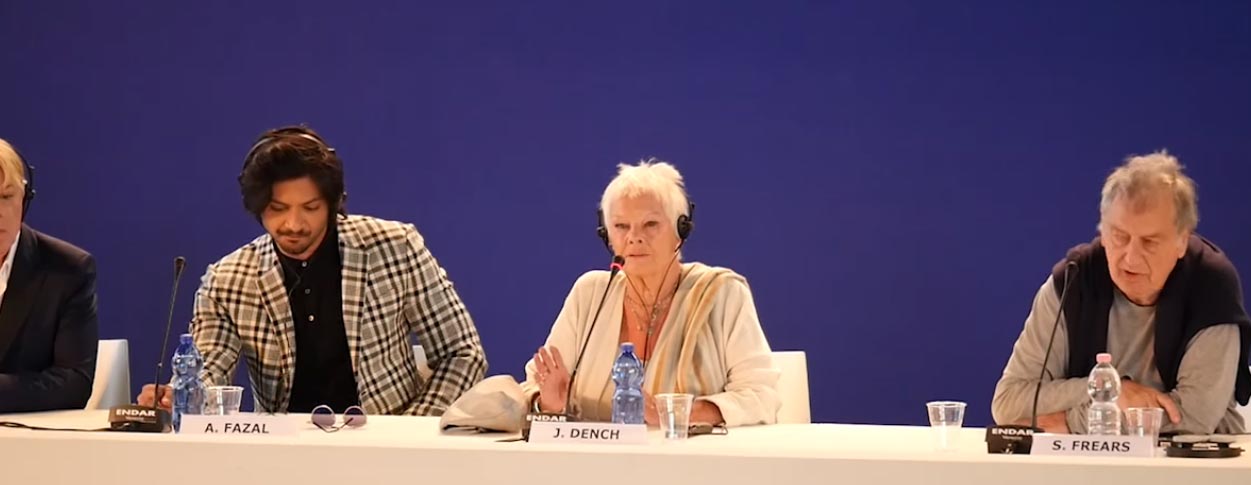 Vittoria e Abdul - Il backstage di Venezia74