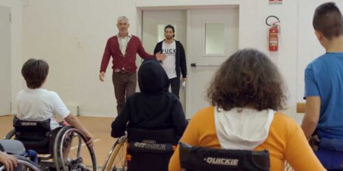 Clip Palestra dal film Tiro Libero di Alessandro Valori