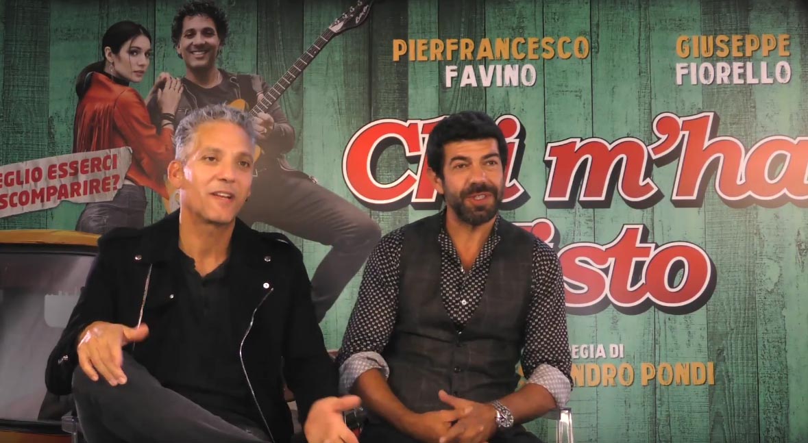 Chi m'ha visto, video intervista a Pierfrancesco Favino e Beppe Fiorello