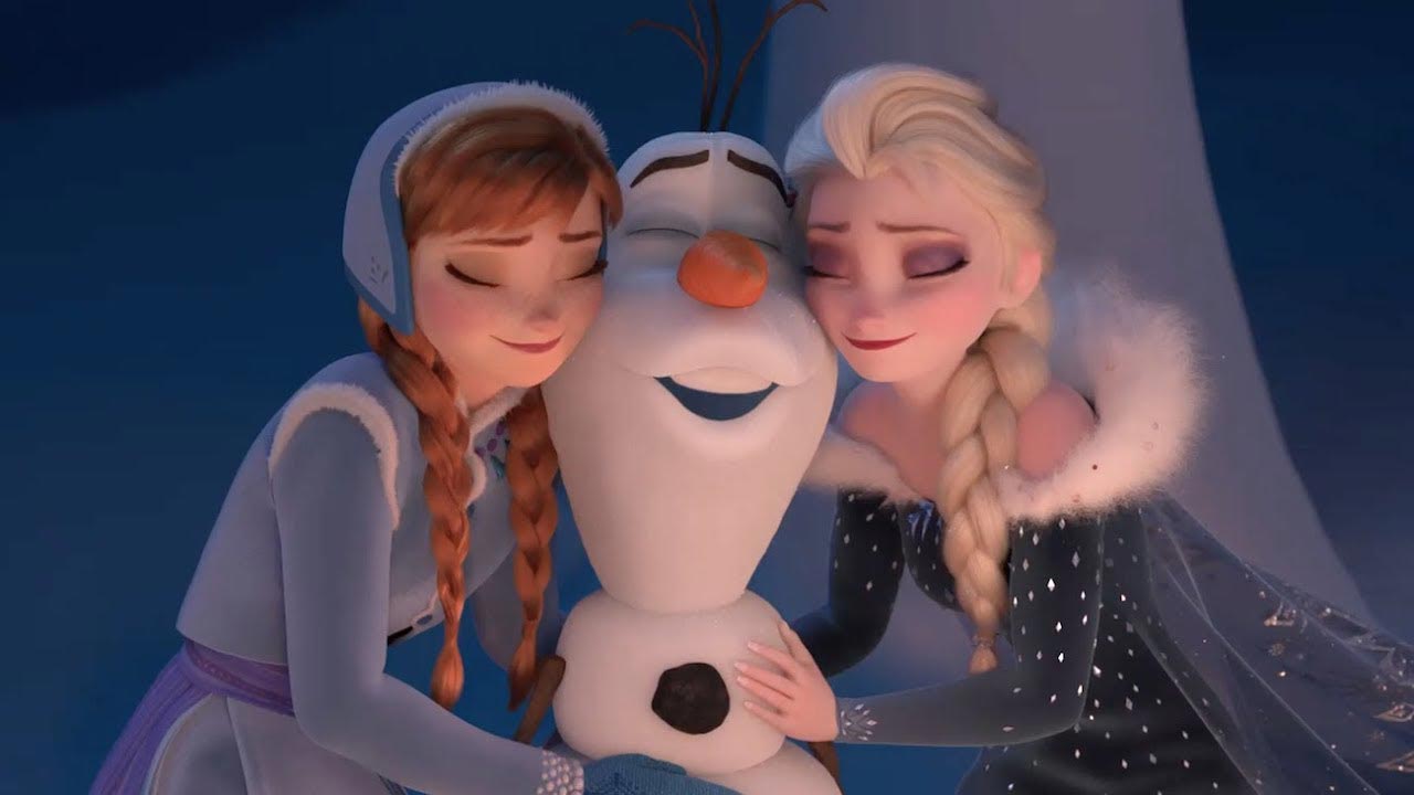 Frozen, scena da trailer di 'Le avventure di Olaf'