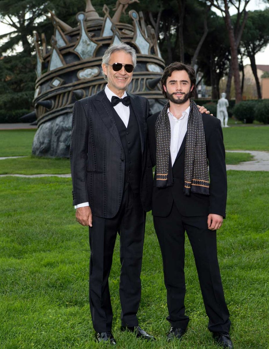 Andrea Bocelli e Toby Sebastian