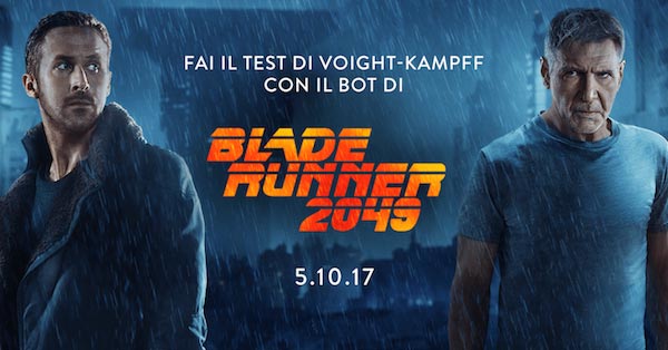 Blade Runner 2049, disponibile il Test Voight-Kampff