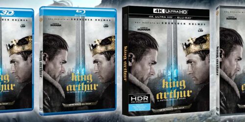 King Arthur – Il potere della spada in DVD, Blu-ray, BD3D, 4k UltraHD e Digitale