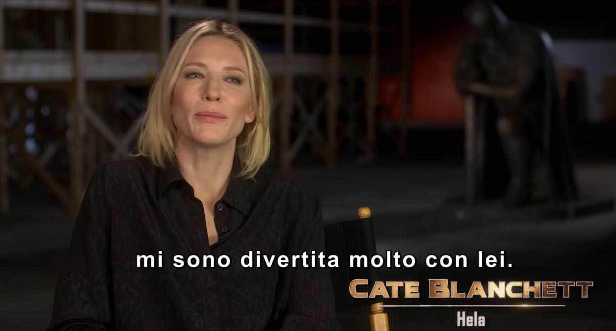 Thor: Ragnarok - Cate Blanchett è la Dea Hela