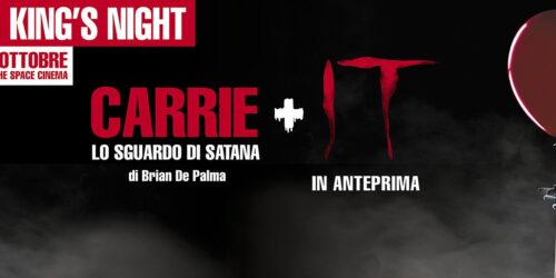 Stephen King’s Night con Carrie – Lo sguardo di Satana e IT da The Space Cinema