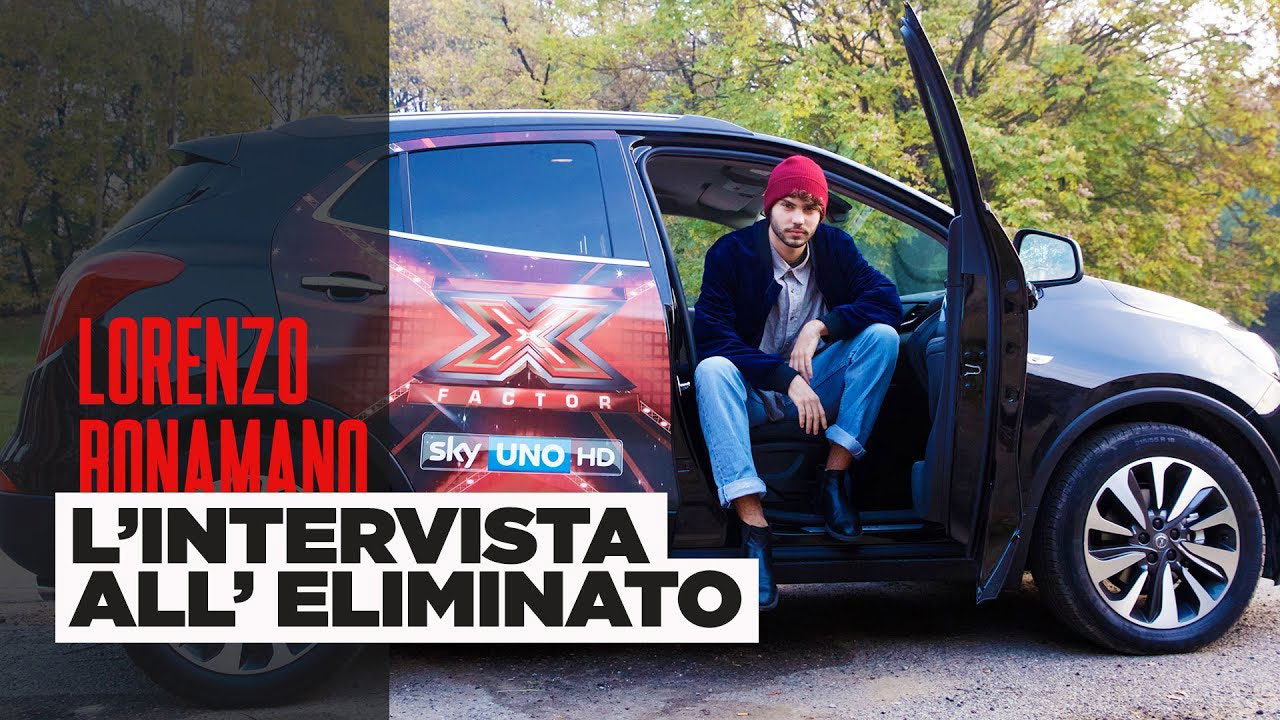 X Factor 2017, video intervista a Lorenzo Bonamano, primo eliminato di XF11