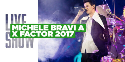 X Factor 2017, il medley di Michele Bravi al Live Show 3