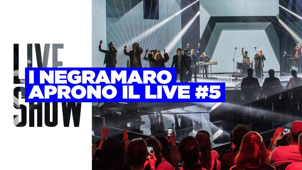 X Factor 11 - Negramaro aprono il quinto Live Show