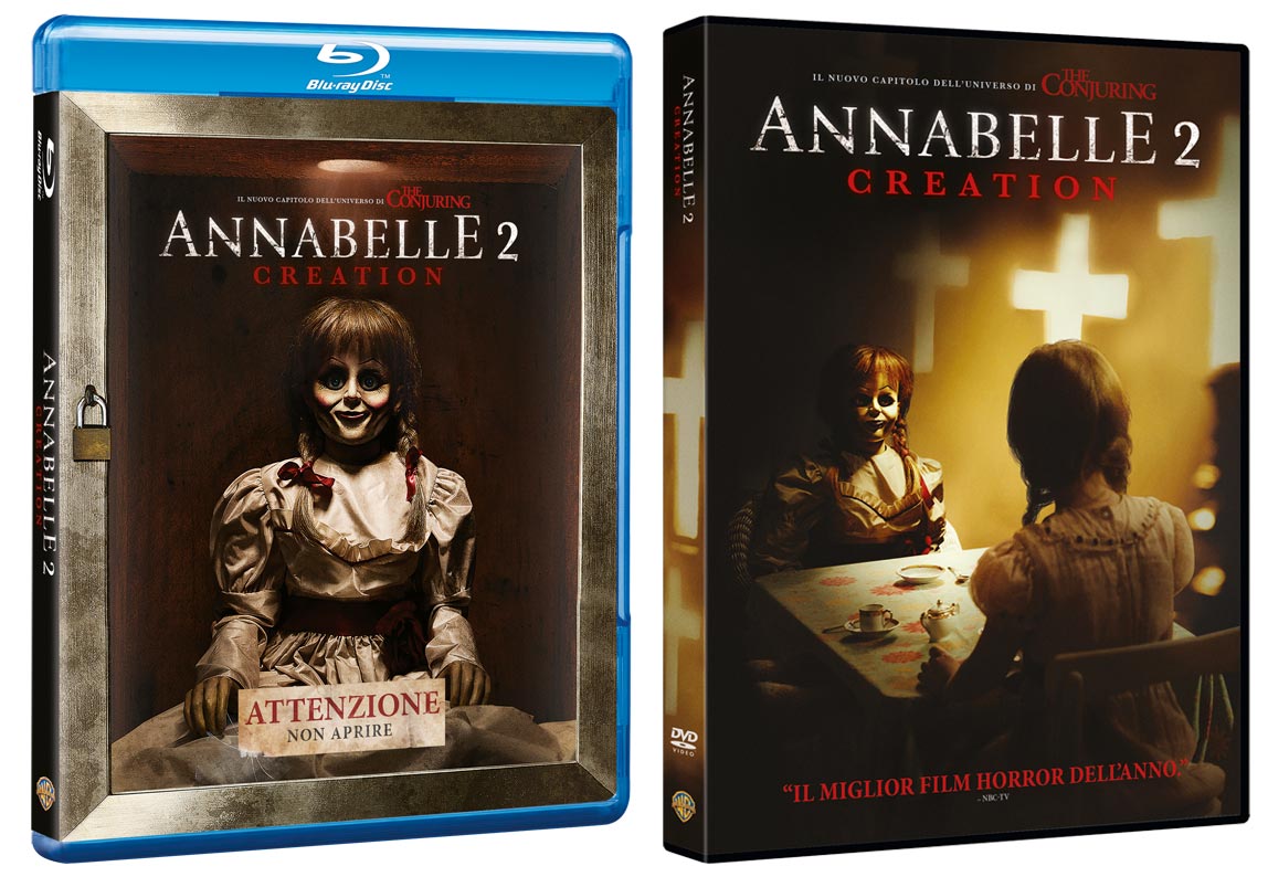 Annabelle 2: Creation in DVD e Blu-ray