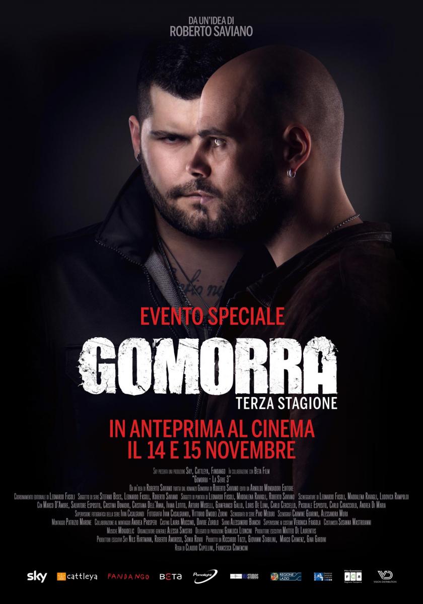 Gomorra La Serie 3, primi episodi in anteprima al cinema
