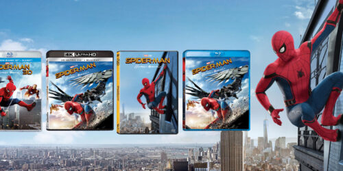 Spider-Man Homecoming in DVD, Blu-ray e 4k Ultra HD