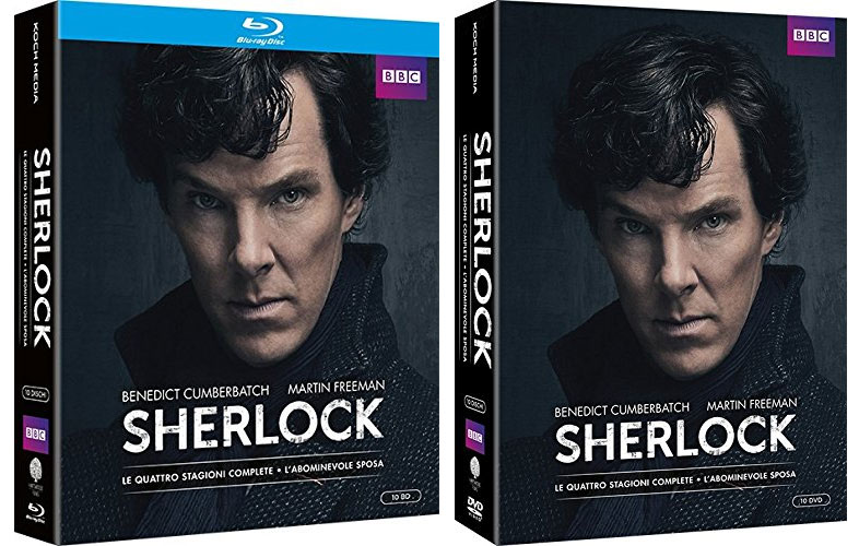 SHERLOCK DEFINITIVE EDITION-COFANETTO STAG.1-4