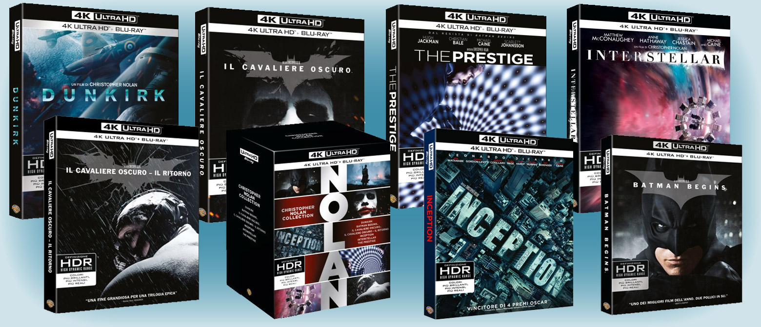 Christopher Nolan Collection 4k