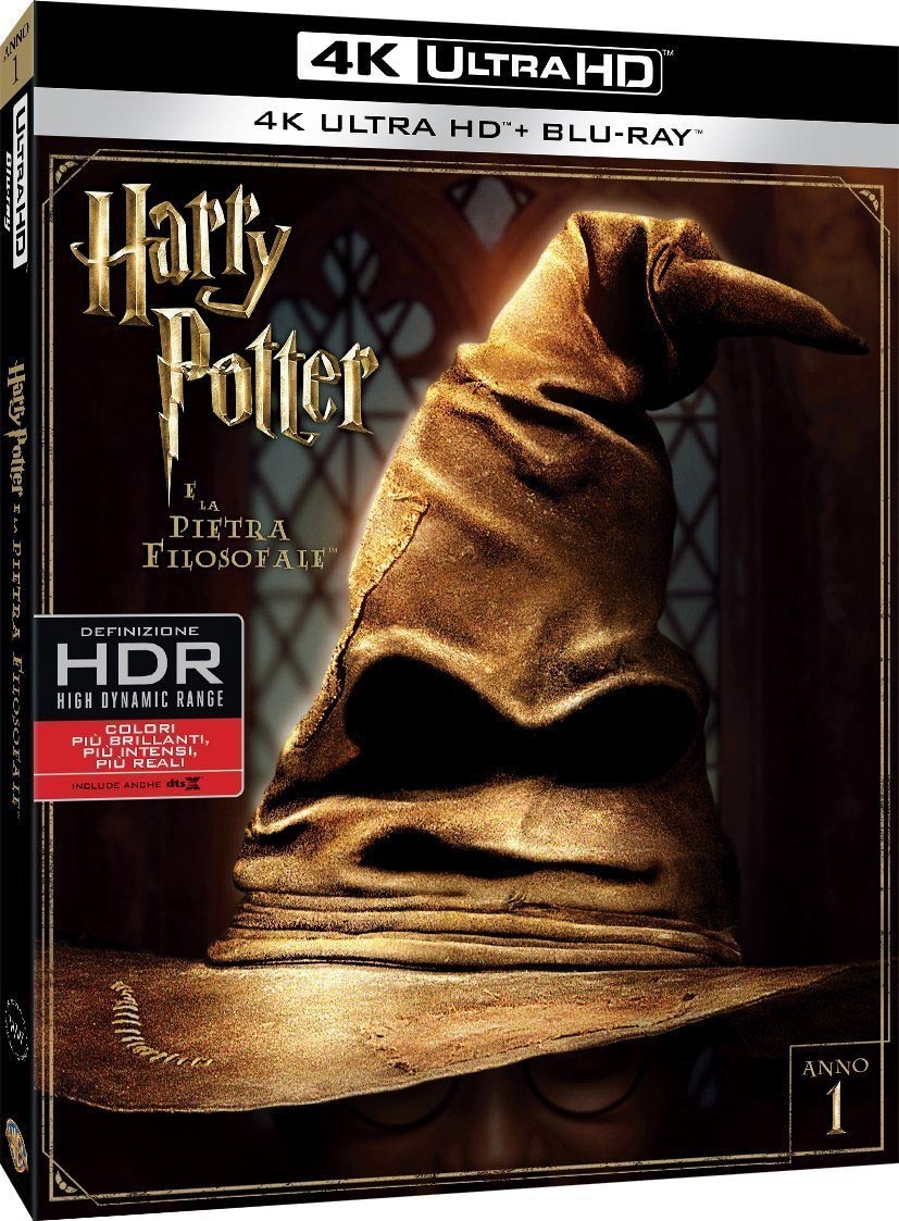 HARRY POTTER E LA PIETRA FILOSOFALE 4K UHD