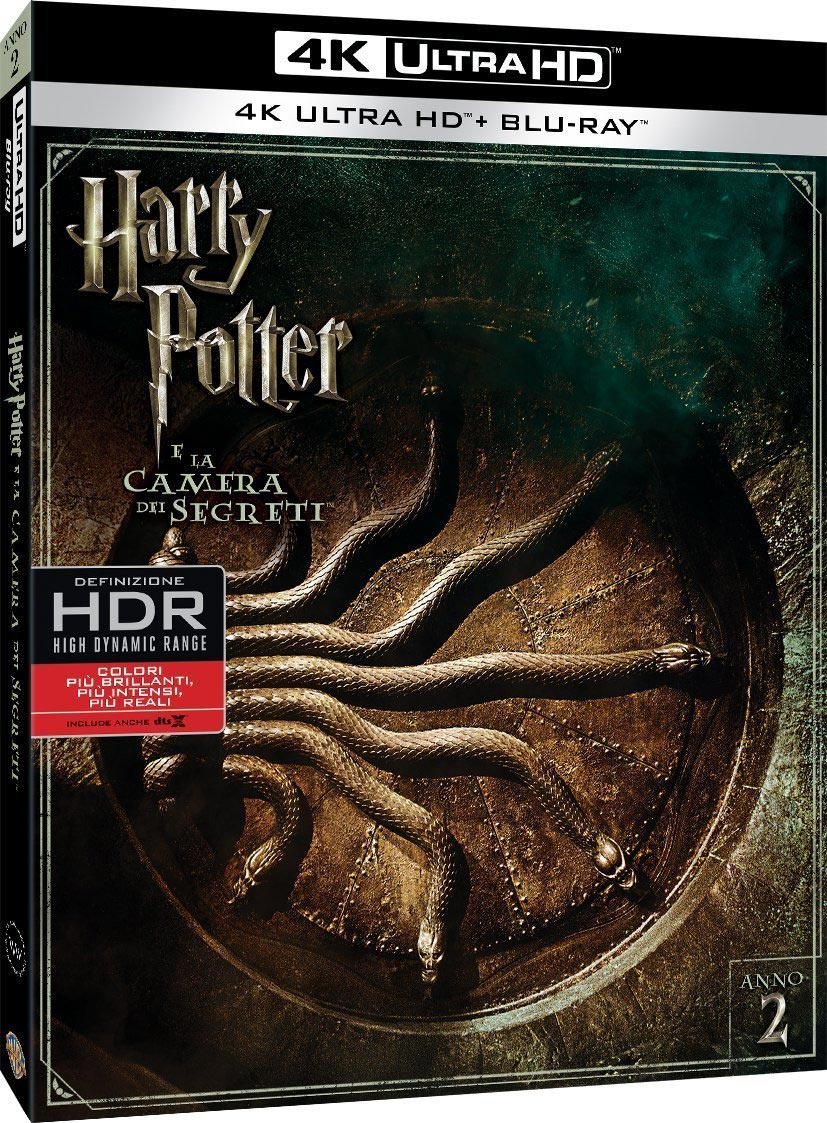 HARRY POTTER E LA CAMERA DEI SEGRETI 4K UHD