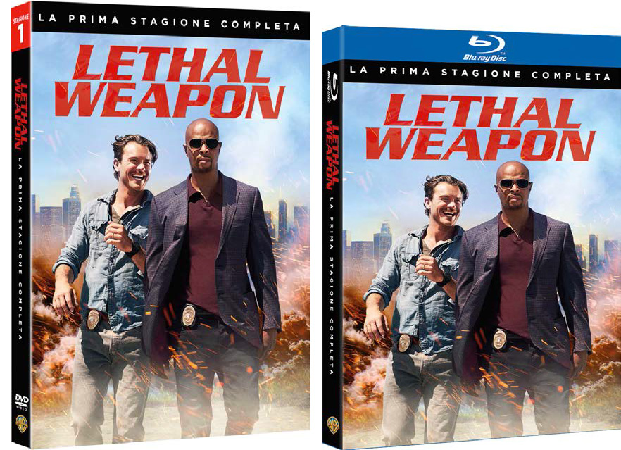 Lethal Weapon, la serie di 'Arma Letale' in DVD e Blu-ray