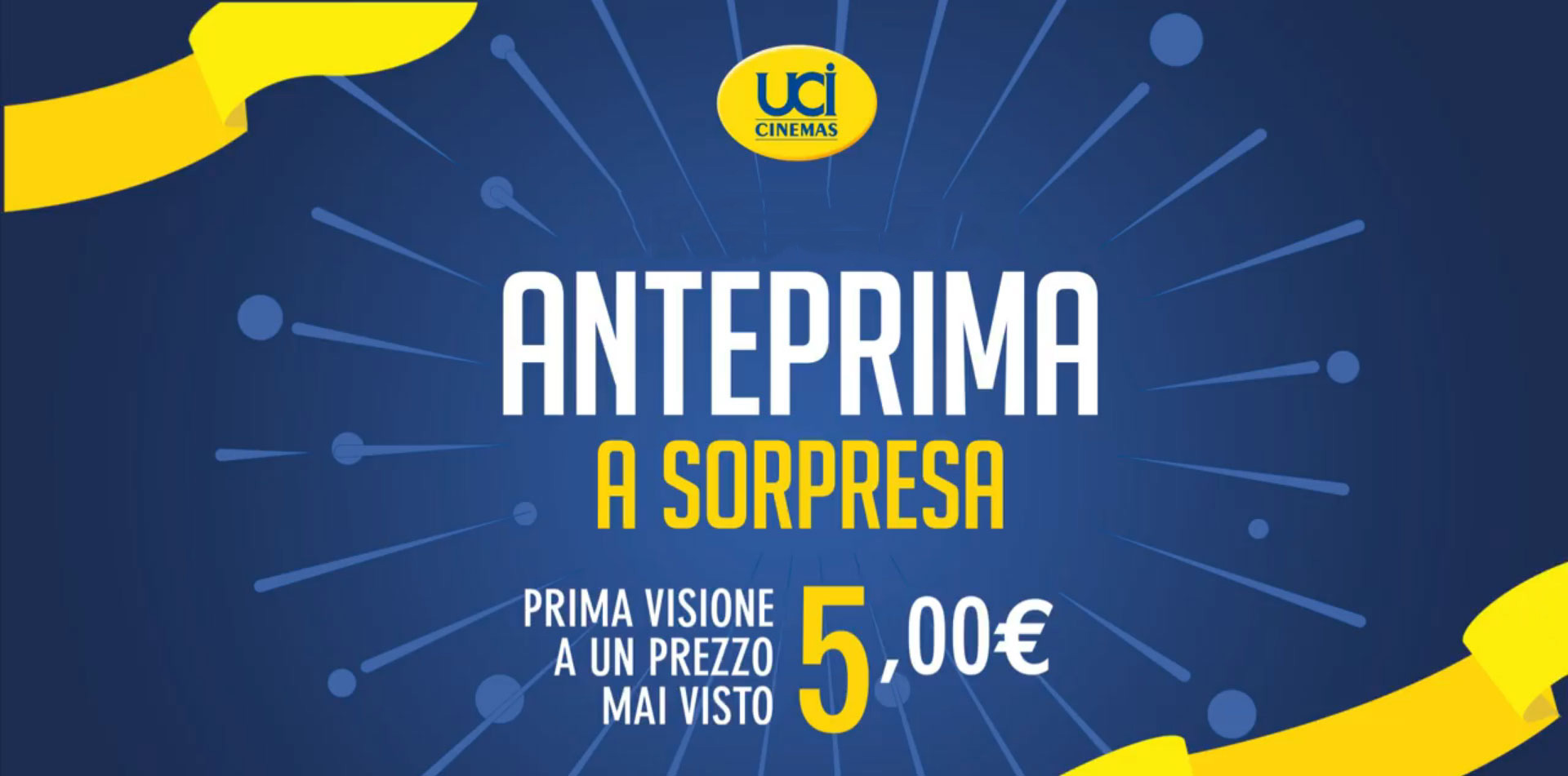 UCI Cinemas, Anteprima a Sorpres