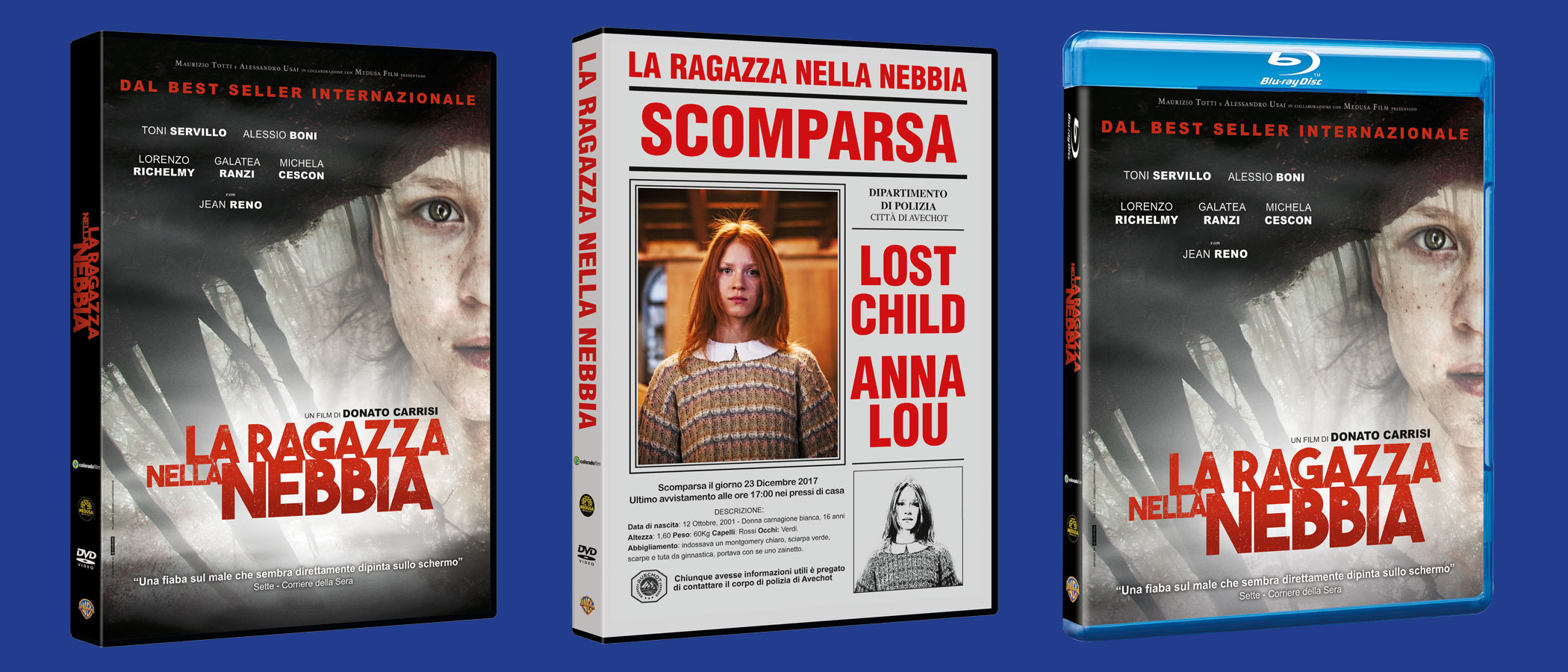 La ragazza nella nebbia in DVD e Blu-ray