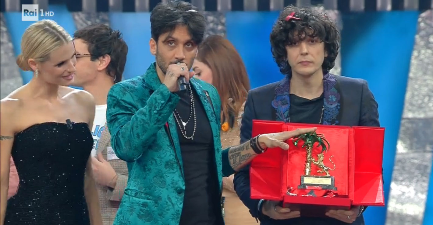 Sanremo 2018, vince 'Non mi avete fatto niente' di Ermal Meta Fabrizio Moro