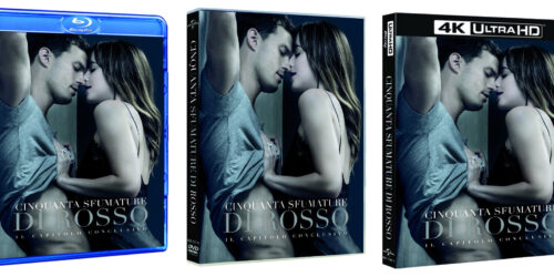 Cinquanta sfumature di Rosso in DVD, Blu-ray e 4k Ultra HD anche in Versione Estesa