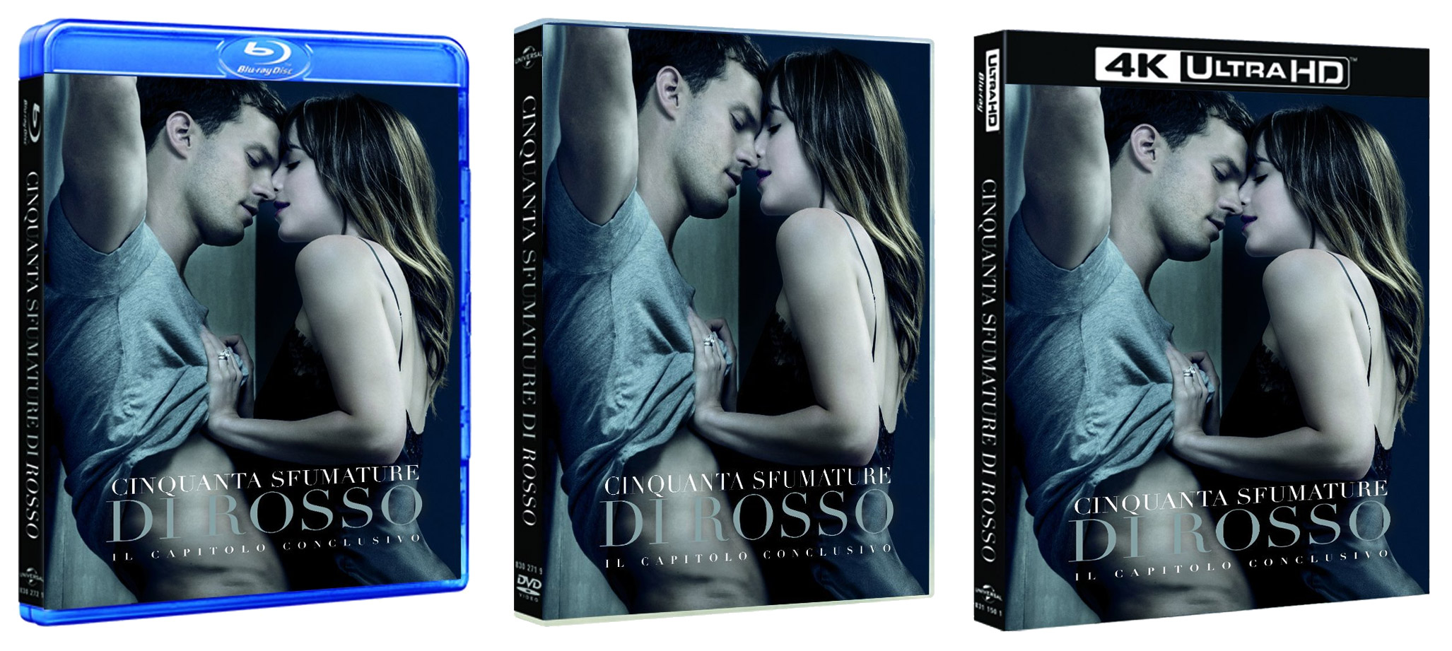 Cinquanta sfumature di Rosso in DVD, Blu-ray e 4k Ultra HD da Maggio anche in Versione Estesa