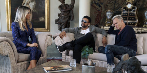 Goal Deejay, Sting e Shaggy [credit: Sky]