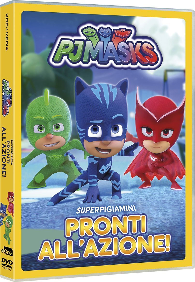 In DVD PJ Masks - Superpigiamini pronti all'azione