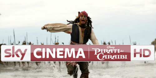 Sky Cinema Disney Pirati dei Caraibi con tutti i 5 capitoli della saga