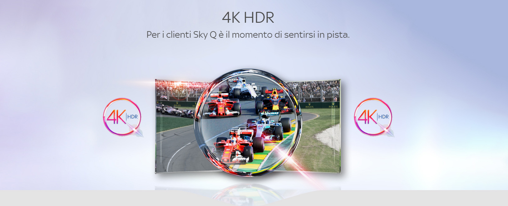 Sky Q: trasmissioni in 4k HDR al via