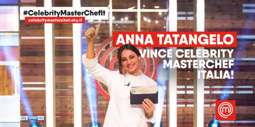 Anna Tatangelo vince Celebrity MasterChef Italia 2