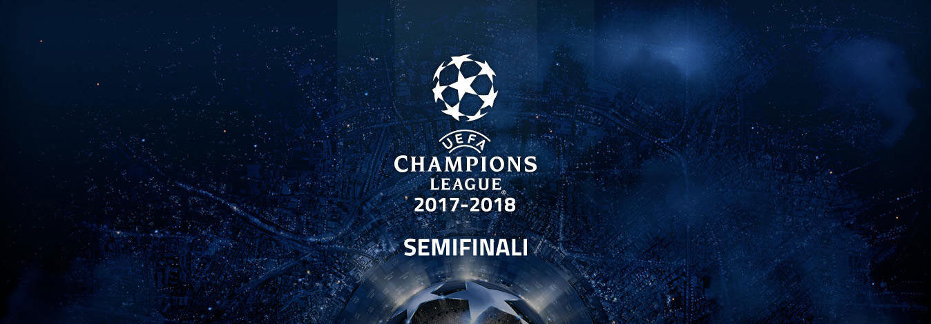 Champions League 2017-18: sorteggi semifinali su Canale 20 e Premium Sport