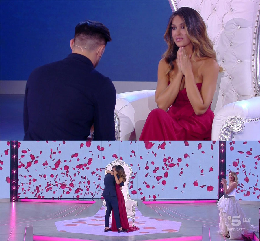 ROSA PROPOSTA DI MATRIMONIO ALL'ISOLA DEI FAMOSI 2018