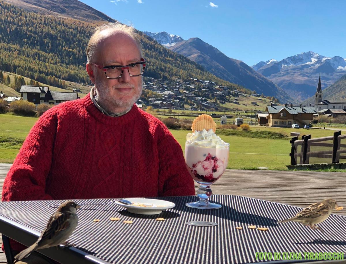 Edoardo Raspelli a Livigno