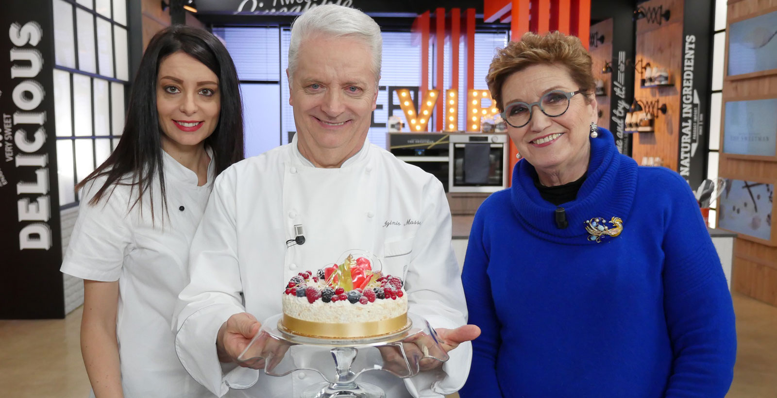 Iginio Massari The Sweetman Celebrities su Sky Uno