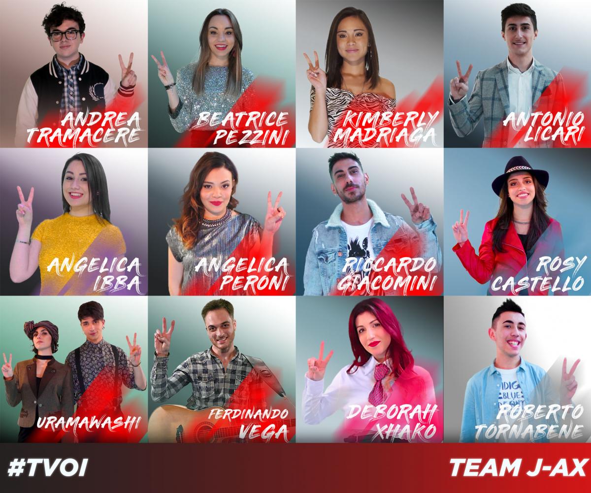 THE VOICE OF ITALY 2018: TEAM J-AX