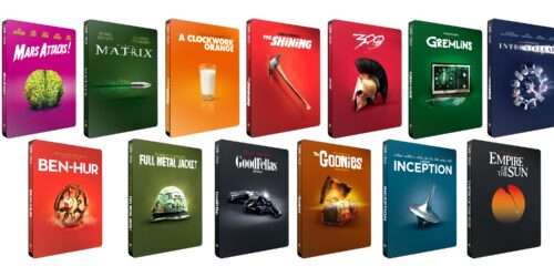 Iconic Moments Steelbook 2018, 13 titoli steelbook per celebrare il 95esimo anniversario di Warner Bros.