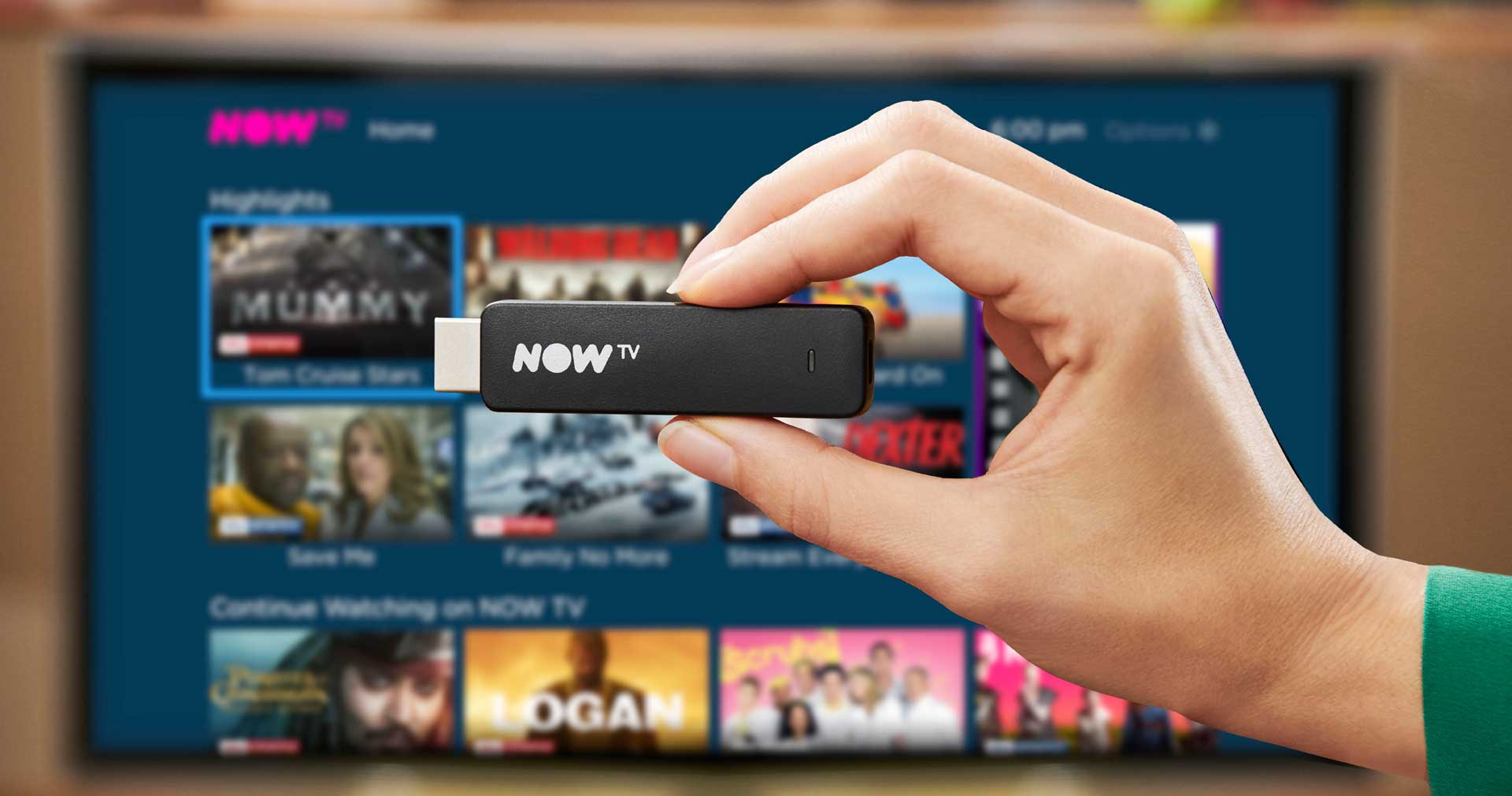 NOW TV UK annuncia Smart Stick e qualità a FullHD