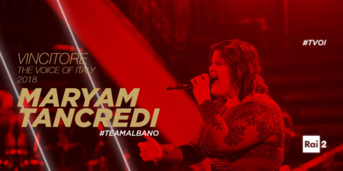 The Voice of Italy 2018, Maryam Tancredi ha vinto. Finale con Betta Lemme, Mihai e tributo ad Avicii